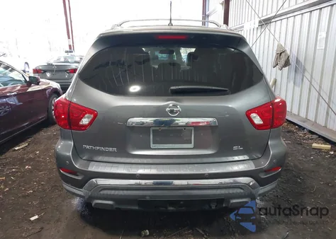 2018 Nissan Pathfinder Sl из США, поврежденный, VIN 5N1DR2MN3JC638070